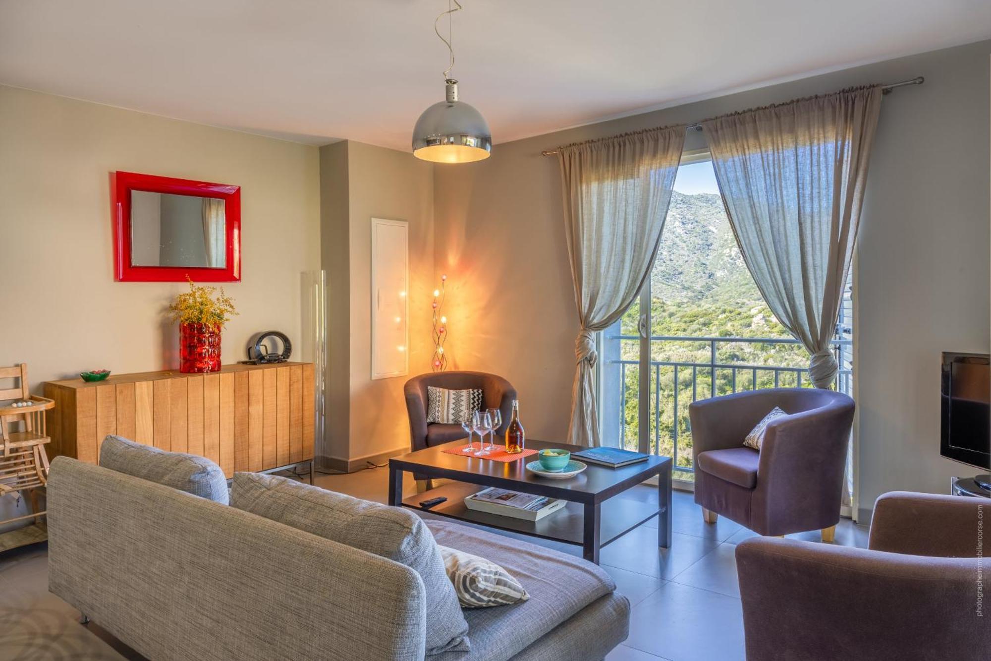 Appartement Vue Mer Fromontica Сен-Флоран Екстер'єр фото